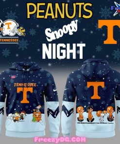 Tennessee Volunteers Peanuts Snoopy Night 2024 Hoodie