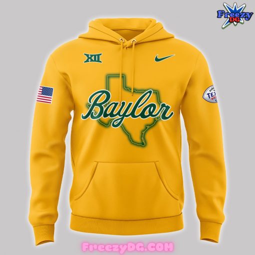 Texas Bowl Baylor Football Special Yellow Hoodie