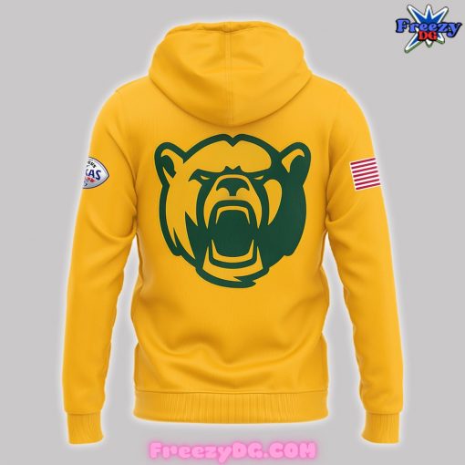 Texas Bowl Baylor Football Special Yellow Hoodie