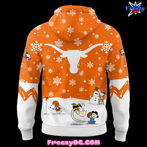 Texas Longhorns Peanuts Holiday Speciality Hoodie