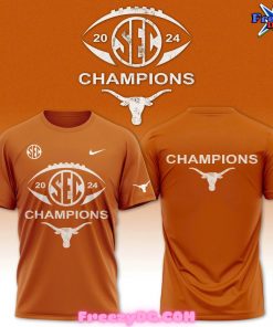 Texas Longhorns SEC 2024 Champions Orange T-Shirt