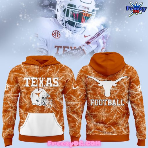 Texas Longhorns The Icy Special Orange Hoodie