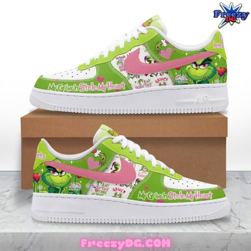 The Grinch Stole My Heart Limited Edition Nike Air Force 1