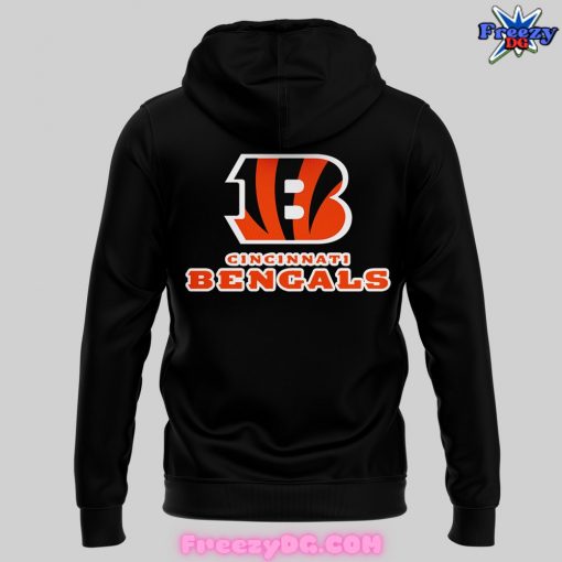 The Simpsons Bart x Cincinnati Bengals Black Hoodie