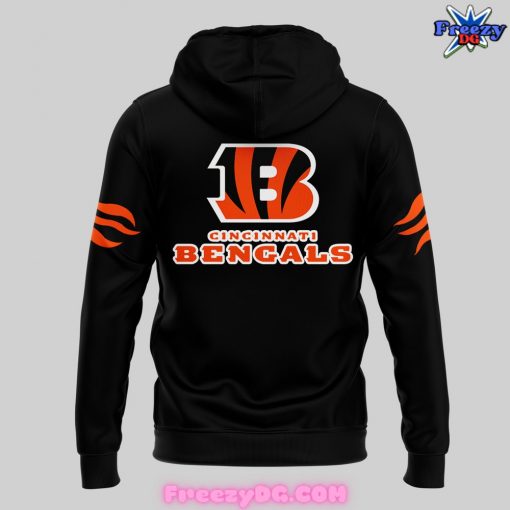 The Simpsons Bart x Cincinnati Bengals Special Black Hoodie