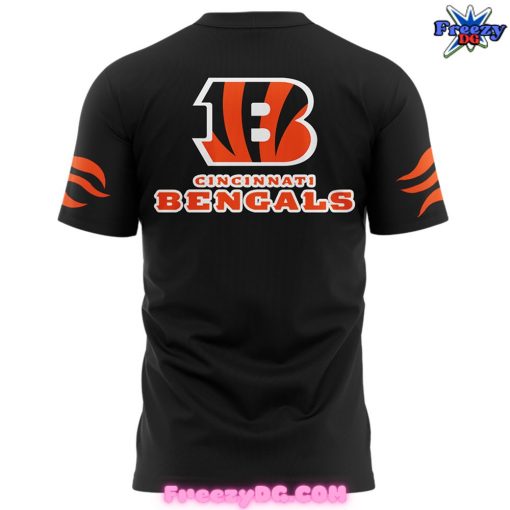 The Simpsons Bart x Cincinnati Bengals Special Black T-Shirt