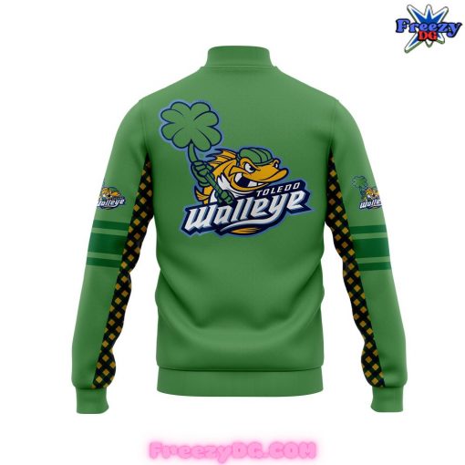 Toledo Walleye Hat Tricks Day Baseball Jacket