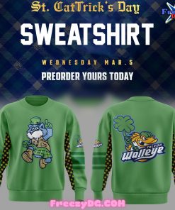 Toledo Walleye Hat Tricks Day Sweatshirt