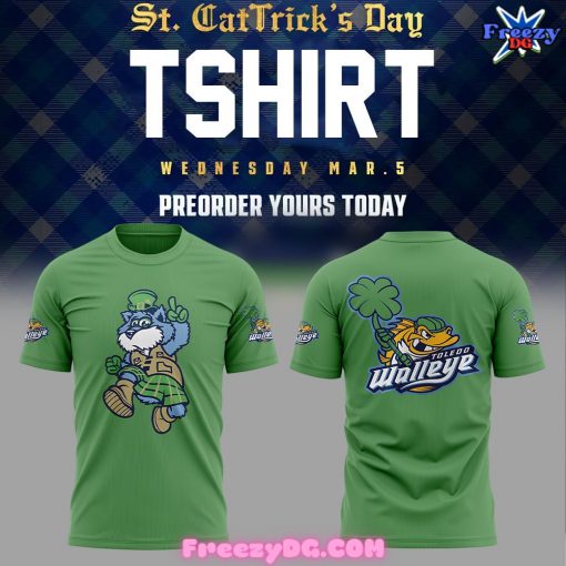 Toledo Walleye Hat Tricks Day T-Shirt