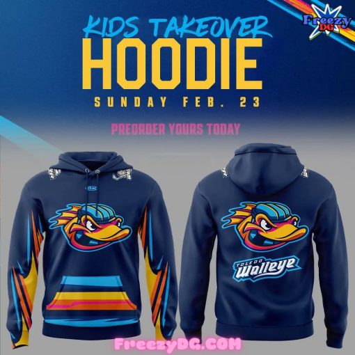 Toledo Walleye Kids Takeover 2024 Hoodie