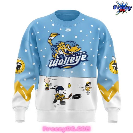 Toledo Walleye Peanuts Snoopy Special Sweatshirt