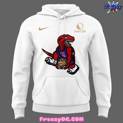 Toronto Raptors For Fans 2024 White Hoodie