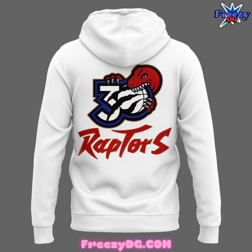 Toronto Raptors For Fans 2024 White Hoodie