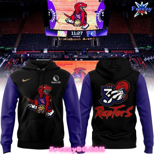 Toronto Raptors Nike For Fans 2024 Black Hoodie