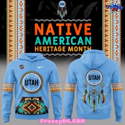 Utah Hockey Native American Heritage Special Hoodie