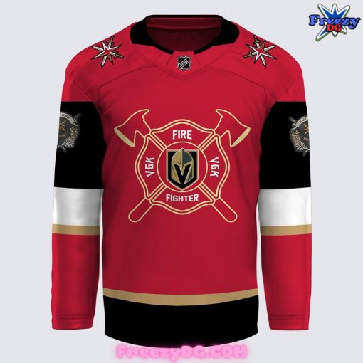 Vegas Golden Knights Firefighter Special Hockey Jersey