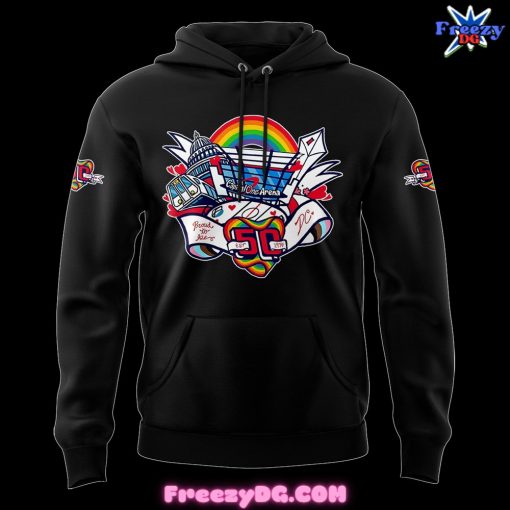 Washington Capitals Special Pride Night Black Hoodie