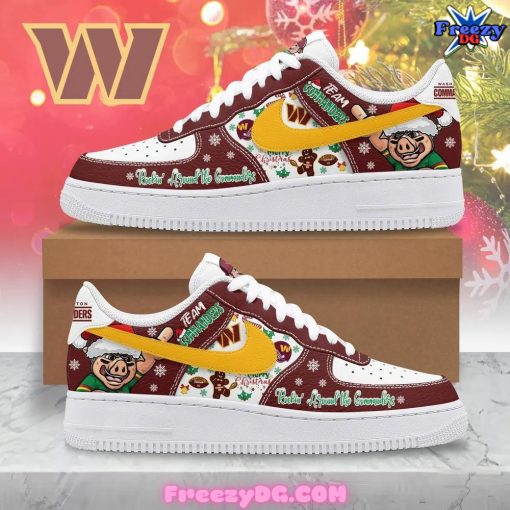 Washington Commanders Christmas Nike Air Force 1