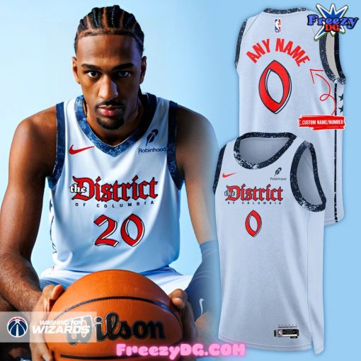 Washington Wizards The District of Columbia 2024 Basketball Jersey