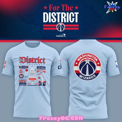 Washington Wizards The District of Columbia 2024 T-Shirt