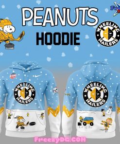 Wheeling Nailers Peanuts Snoopy Christmas 2024 Sweatshirt