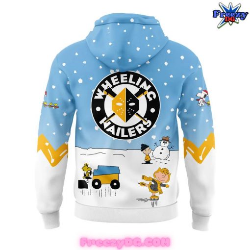 Wheeling Nailers Peanuts Snoopy Christmas 2024 Hoodie