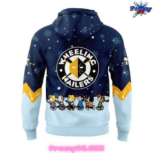 Wheeling Nailers Peanuts Snoopy Christmas Special Hoodie