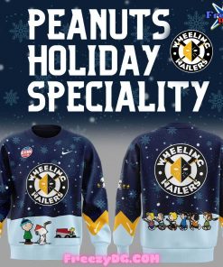 Wheeling Nailers Peanuts Snoopy Christmas Special Sweatshirt