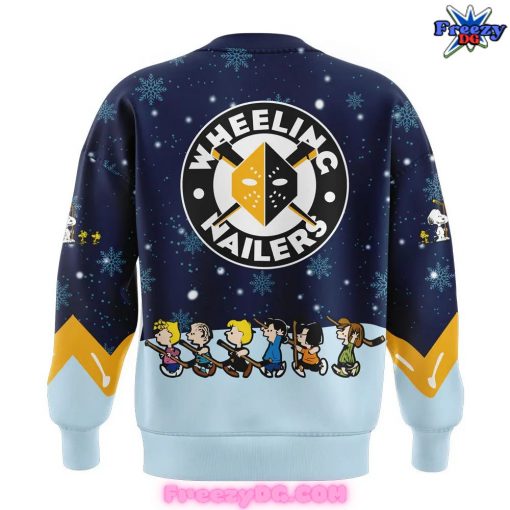 Wheeling Nailers Peanuts Snoopy Christmas Special Sweatshirt