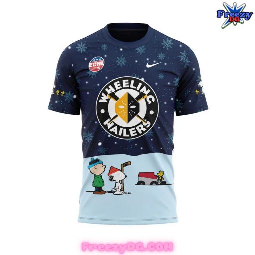 Wheeling Nailers Peanuts Snoopy Christmas Special T-Shirt