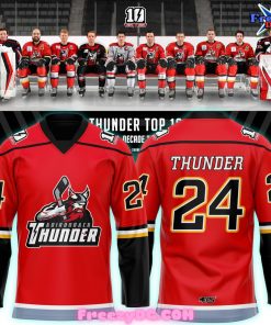 Wichita Thunder 10th Anniversary Throwback Limited Hockey Jersey