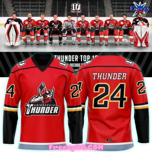 Wichita Thunder 10th Anniversary Throwback Limited Hockey Jersey