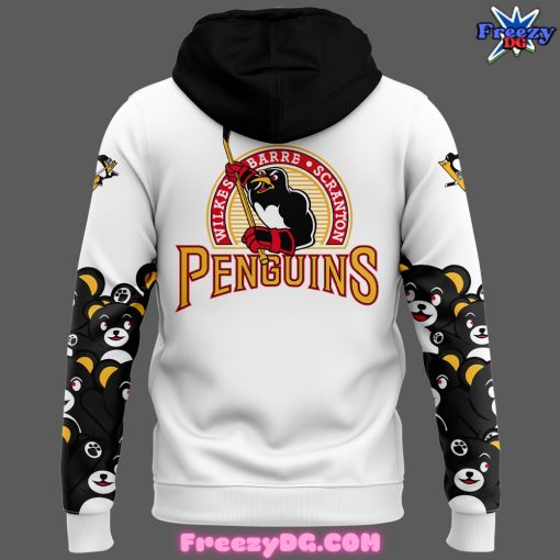 Wilkes-Barre/Scranton Penguins Bear Design Hoodie