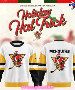 Wilkes-Barre/Scranton Penguins Holiday Hat Trick Sweatshirt