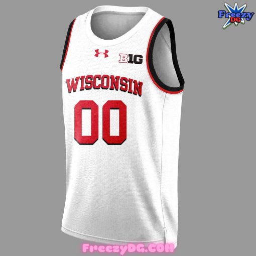 Wisconsin Badgers By the Players Special Basketball Jersey