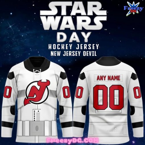 New Jersey Devils x 2025 Star Wars Day Limited Edition Hockey Jersey